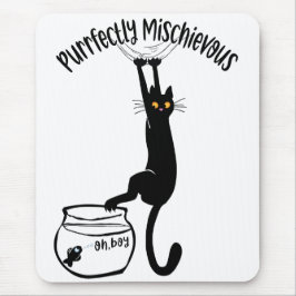 故意にいたずら好きの マウスパッド