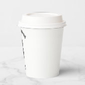 故意にいたずら好きの 紙コップ (左)