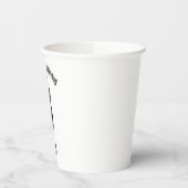 故意にいたずら好きの 紙コップ (左)