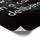 故意に生きる ポスター (角)