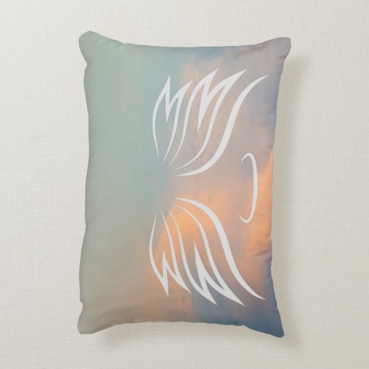 故母引用文アクセント枕 アクセントクッション (裏面(縦))