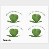 故郷に似た処は無い 楕円形シール (シート)