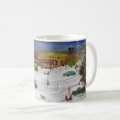 故郷のクリスマスのマグ コーヒーマグカップ (正面右)