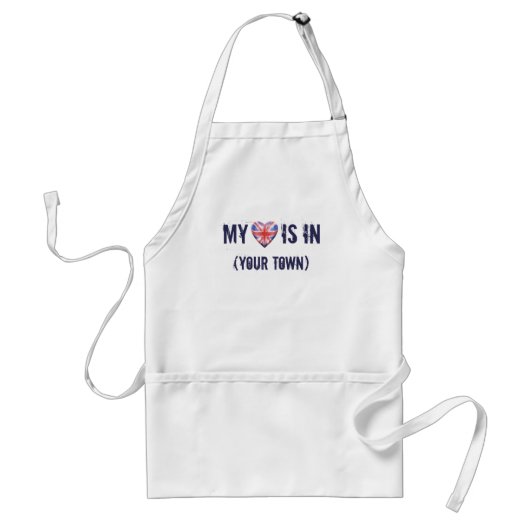 故郷のハート スタンダードエプロン (正面)