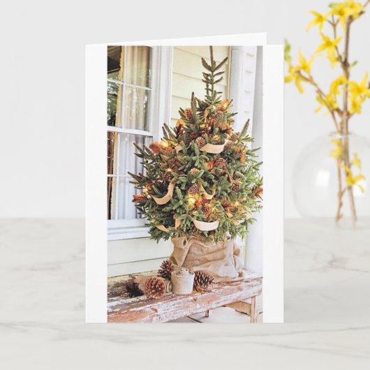 **故郷の国があなたを願う* カード (黄色い花)