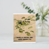 故郷は軍隊が落とす場所だ! 案内ポストカード (スタンド正面)