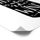 故郷は酒の本場だ |アートプリント ポスター (角)