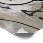 故障した落書き ポスター (コーナー)