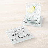 故障ガラスコースター ガラスコースター (アングル)