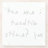 故障ガラスコースター ガラスコースター (裏面)