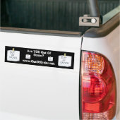 故障中ですか。ww… - Custo… -カスタマイズ バンパーステッカー (トラック上)