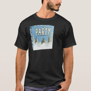 故障: パーティーのパックのval叫び声 tシャツ