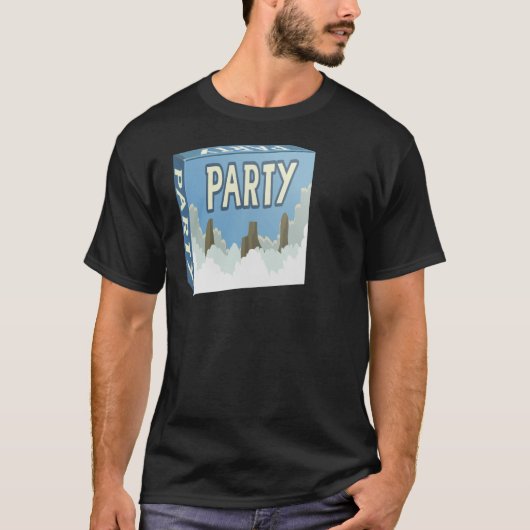 故障: パーティーのパックのval叫び声 tシャツ (正面)