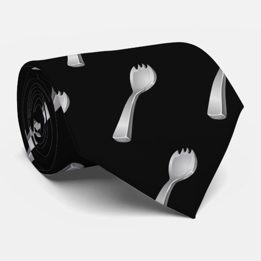 故障: 人工物のplatinumiumのspork ネクタイ (ロール)