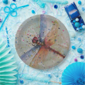 敏感なトンボのパーティー ペーパープレート (パーティー)