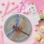 敏感なトンボのパーティー ペーパープレート (パーティー)