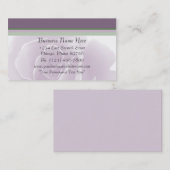 敏感なバラの新しい花の名刺 名刺 (正面/裏面)