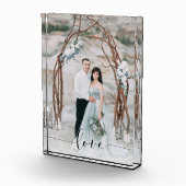 敏感な愛|あなたの写真および書道の上敷 フォトブロック (右)