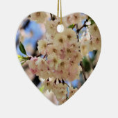 敏感な春はオーナメント花の活気付きます セラミックオーナメント (右)