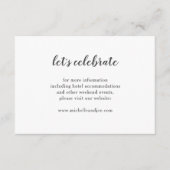 敏感な最小主義のエンクロージャカード エンクロージャーカード (正面)