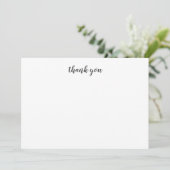 敏感な最小主義のサンキューカード サンキューカード (スタンド正面)