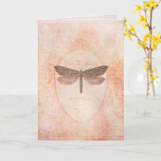 敏感な美しいの挨拶 カード (黄色い花)