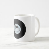 「敏感な頭足類のセシル」 コーヒーマグカップ (正面右)