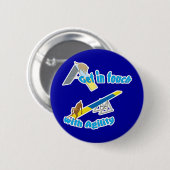 敏捷と連絡をとって下さい 缶バッジ (正面&裏面)