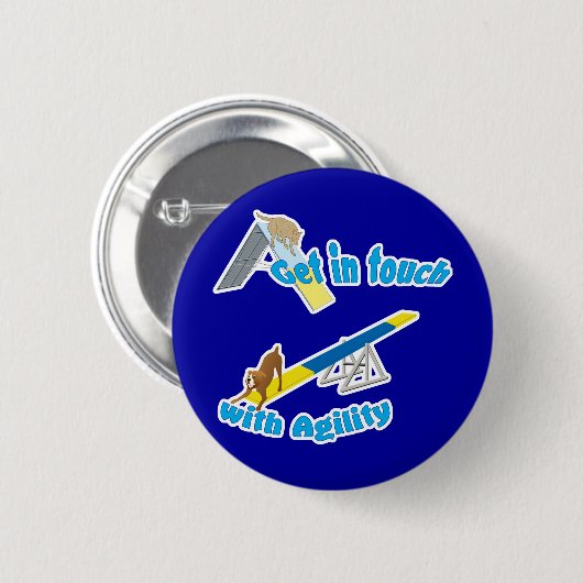 敏捷と連絡をとって下さい 缶バッジ (正面&裏面)