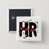 敏捷なボタン 缶バッジ (正面&裏面)