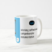 敏捷な声明のコップII. コーヒーマグカップ (正面右)