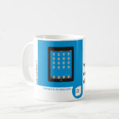 敏捷な声明のコップII. コーヒーマグカップ (正面左)