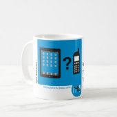 敏捷な声明のコップIV. コーヒーマグカップ (正面左)