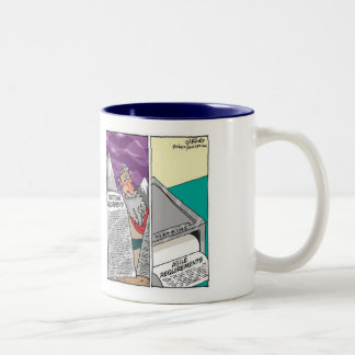 敏捷な条件対伝統的 ツートーンマグカップ