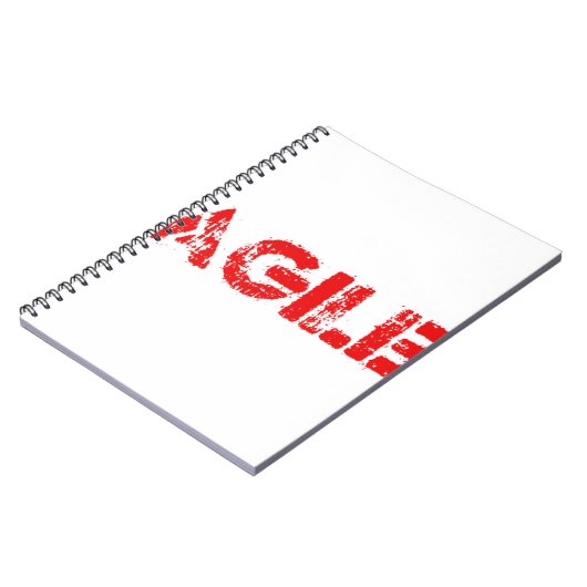 敏捷な議題 ノートブック (左側)