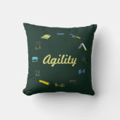 敏捷の円 クッション (正面)