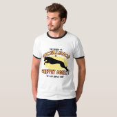 敏捷のWhippetの信号器のTシャツ Tシャツ (正面フル)