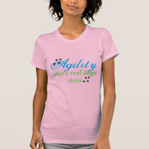 敏捷実質のドッグショー Tシャツ