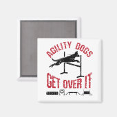 敏捷性犬 マグネット (正面/裏面)