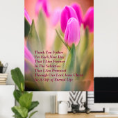 救いに感謝する預言者 ポスター (ホームオフィス)