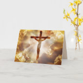 救いのグリーティングカード カード (黄色い花)