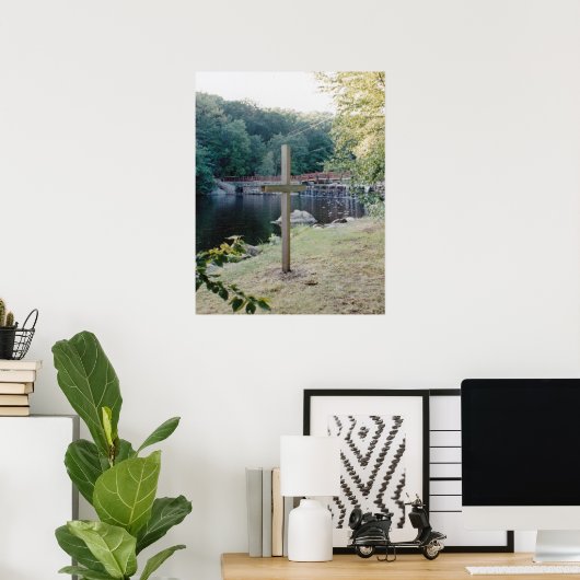 救いの十字架 ポスター (ホームオフィス)