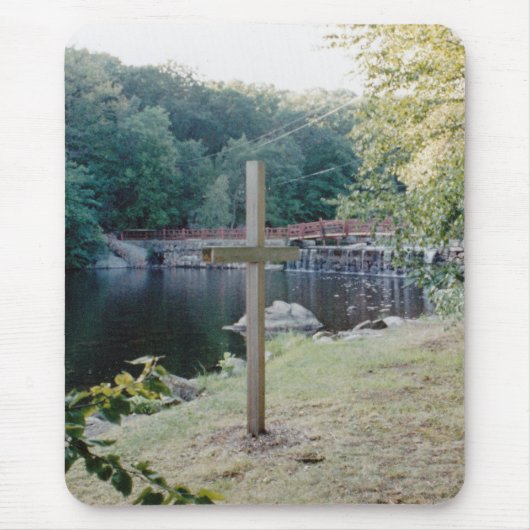 救いの十字架 マウスパッド (正面)