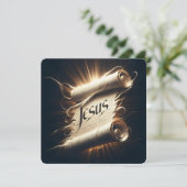 「救いの名前」グリーティングカード カード (スタンド正面)