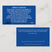 救いの祈りの言葉教会や省を背面に加える 名刺 (正面/裏面)