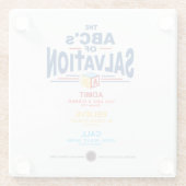 救いのABC ガラスコースター (裏面)