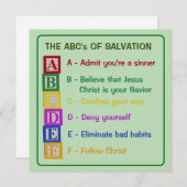 救いのABC シーズンカード (正面/裏面)