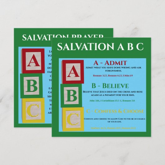 救いのabc シーズンカード (正面/裏面)