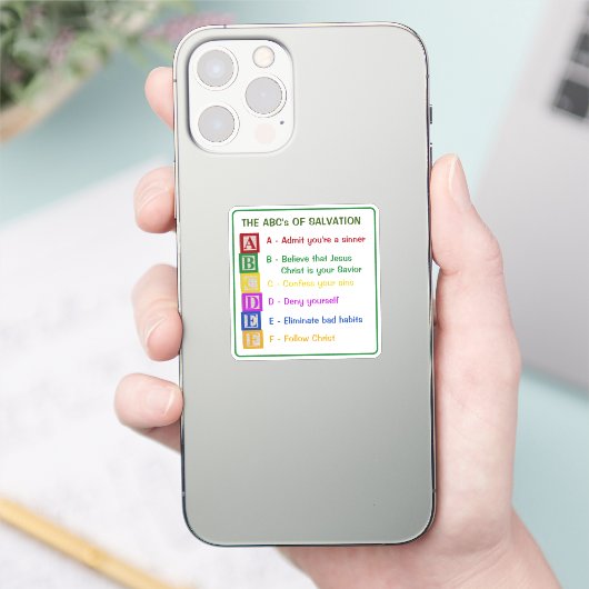 救いのABC シール (スマートフォン)