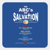 救いのABC スクエアシール (正面)